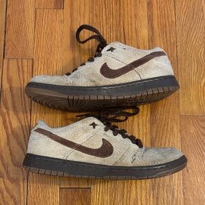 Nike Dunk Low Premium 'Hemp - Net Medium Brown' sneakers